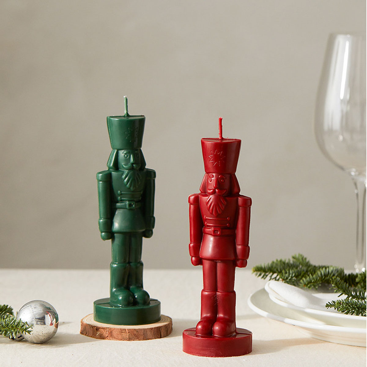 Candle Making Essentials - Large Nutcracker Soldier Plastic Candle Mold