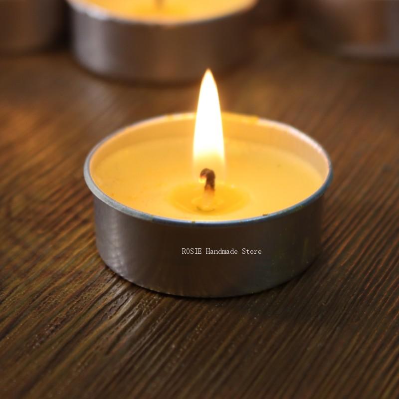 Candle Making Jug - Empty Tea Wax Circular Aluminum Box