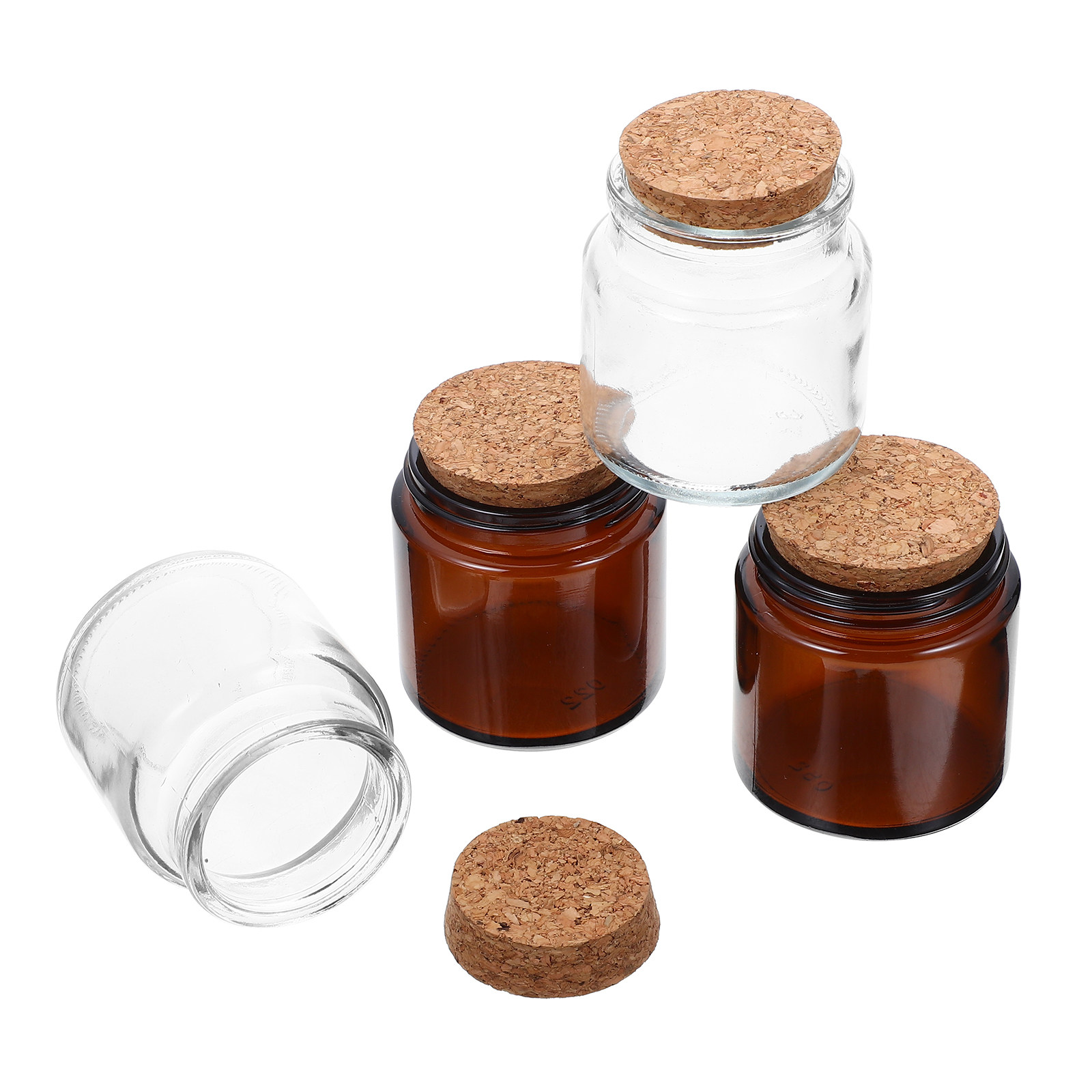 Candle Making Glass - 4Pcs High Quality Fragrance Glass Jar