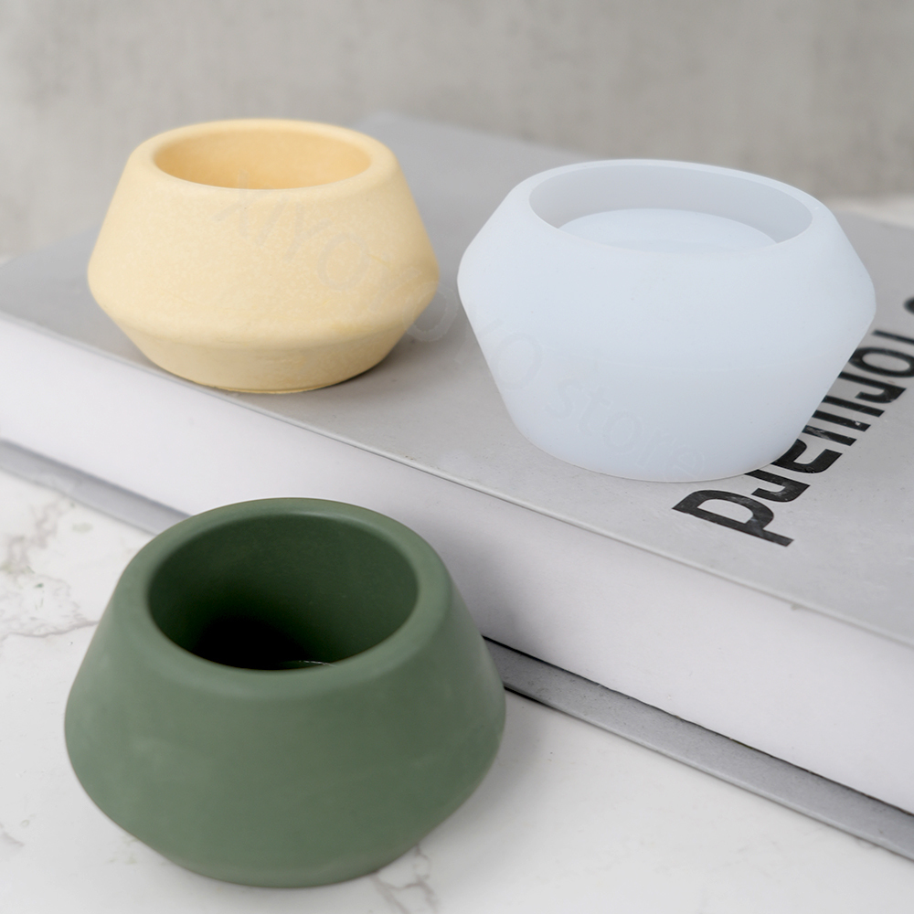 Candle Making Jug - Round Bowl Storage Box Silicone Mold