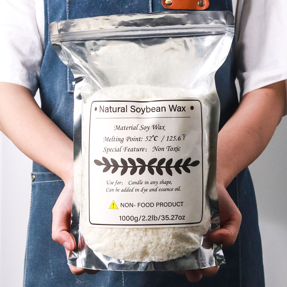 Candle Making Wax - 1KG Natural Soy Wax Granular Scented