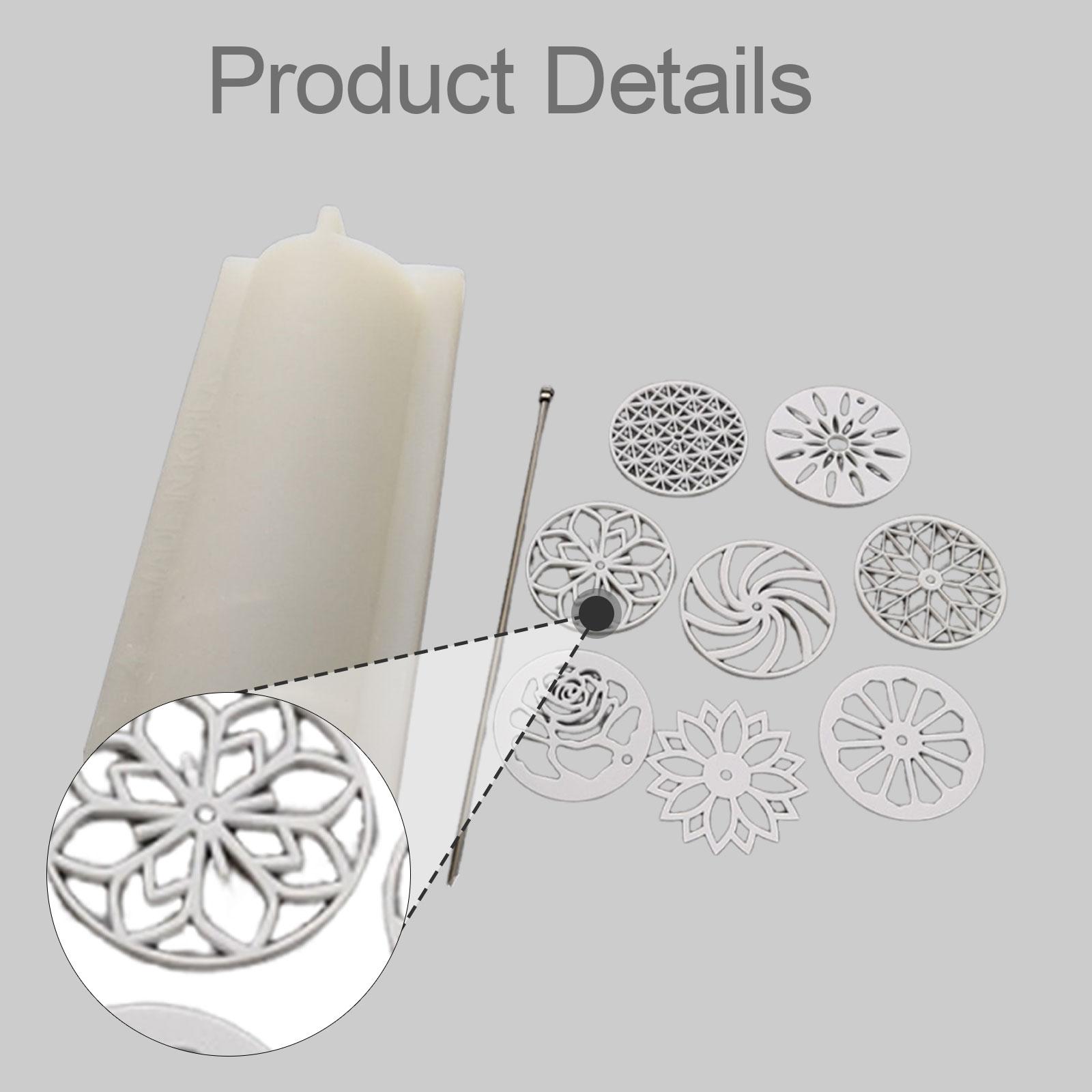 Candle Making Youtube - Soap Forms Round Tube Column 7.2cm