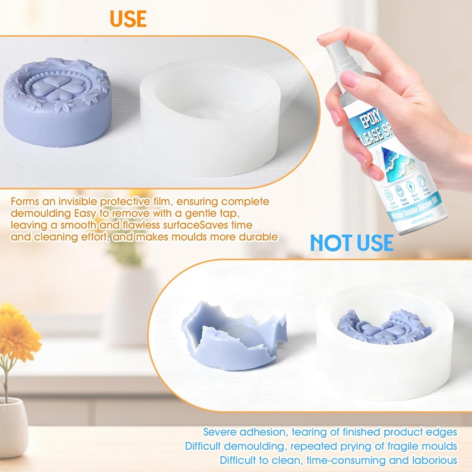 100ml Silicone Release Spray E - đánh giá và giá Candle Making Tools
