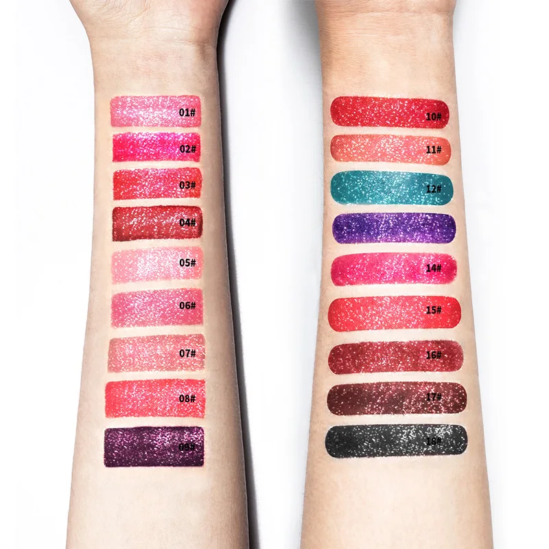 Matte Glitter Liquid Lipsticks - đánh giá và giá Uv Inhibitor Candle