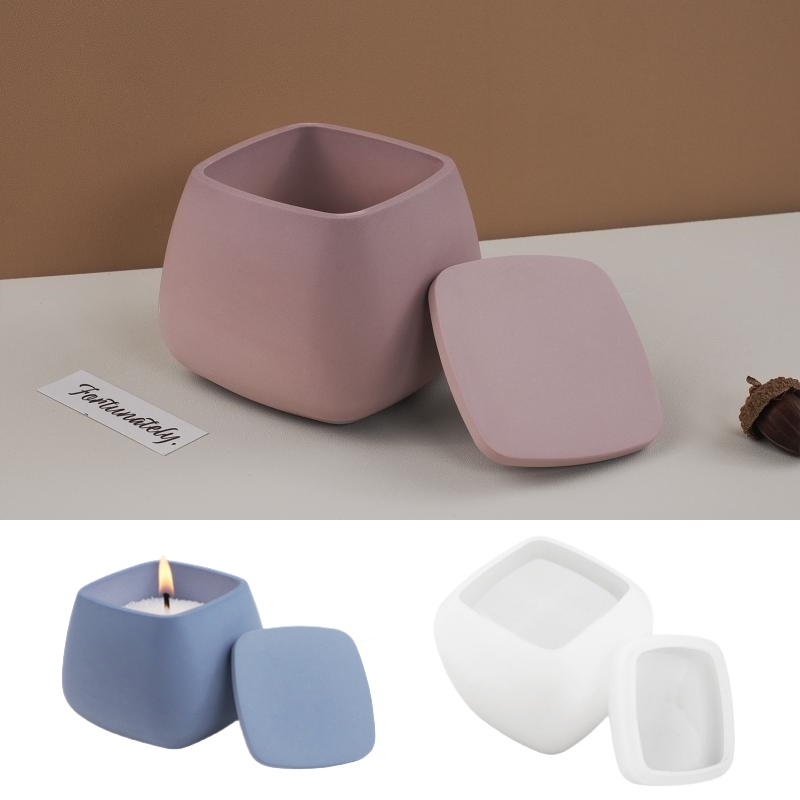 1set Square Storage Box UV Res - đánh giá và giá Candle Making Tools