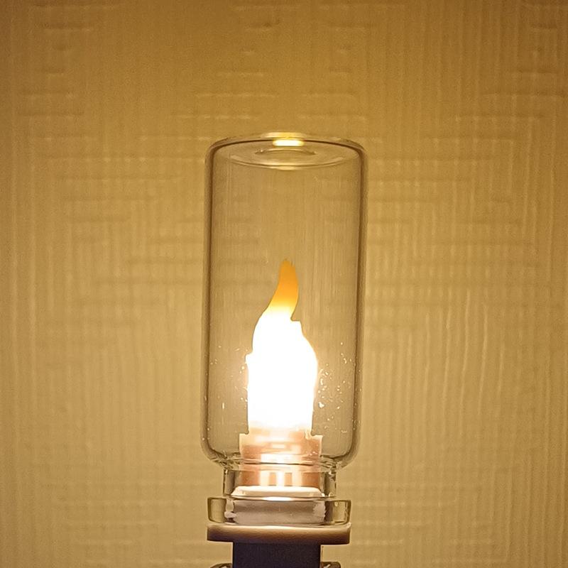 USB Flame Flickering LED Frost - đánh giá và giá Candle Making Glass