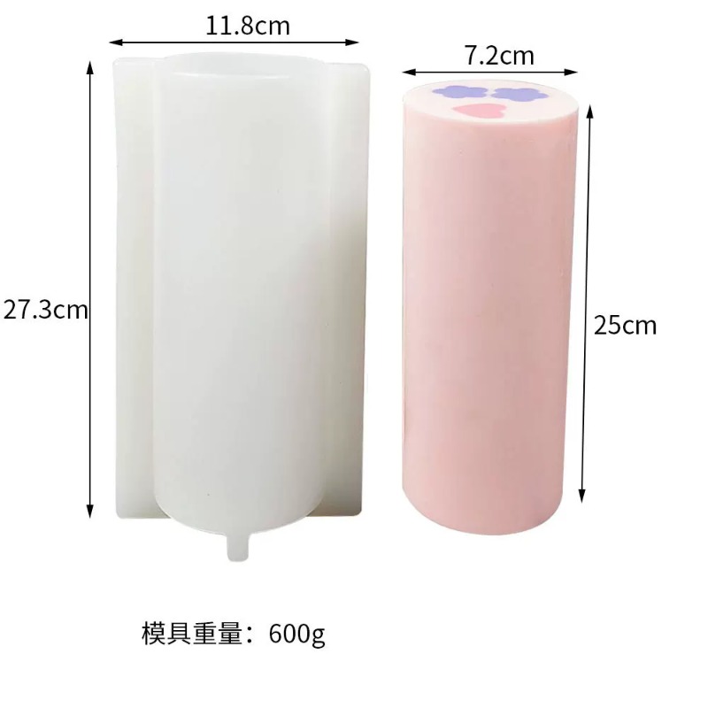 Big Cylinder Handmade Mould 7. - đánh giá và giá Candle Making Youtube