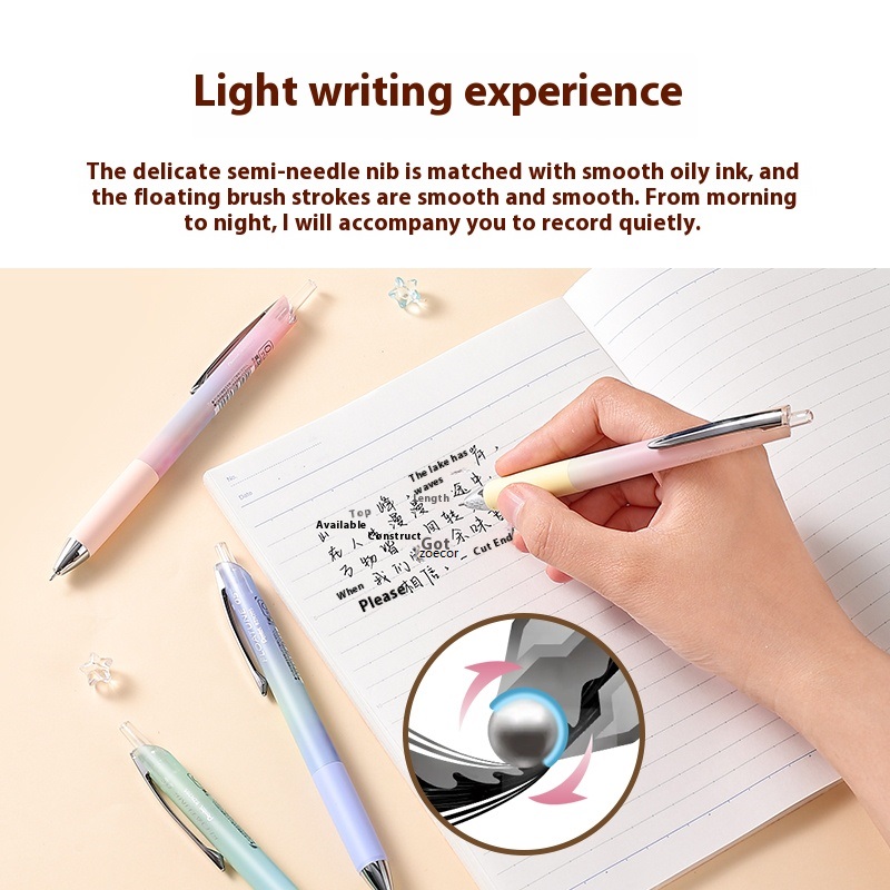 Japan Pentel Gradient Gel Ink  - đánh giá và giá Pentel Pen Energel