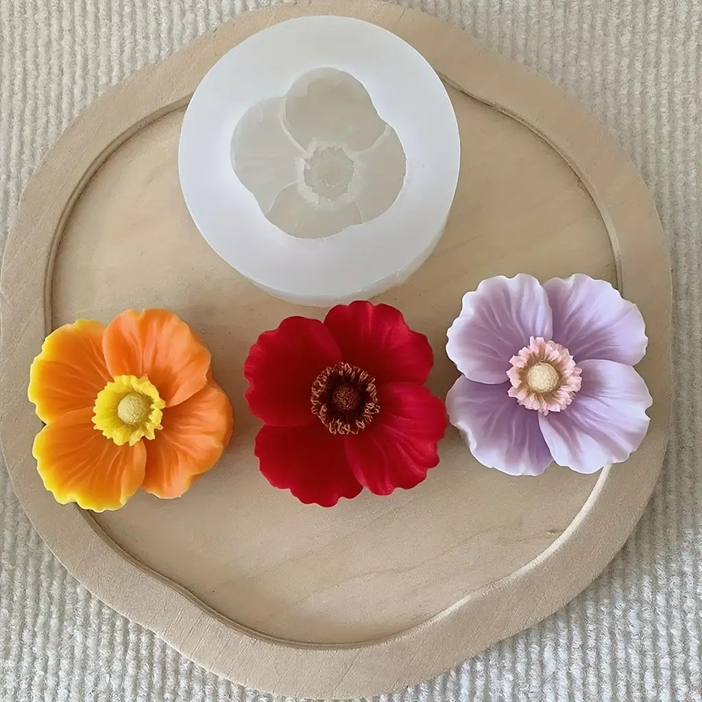Flower Silicone Candle Mold, C - đánh giá và giá Candle Making Jug