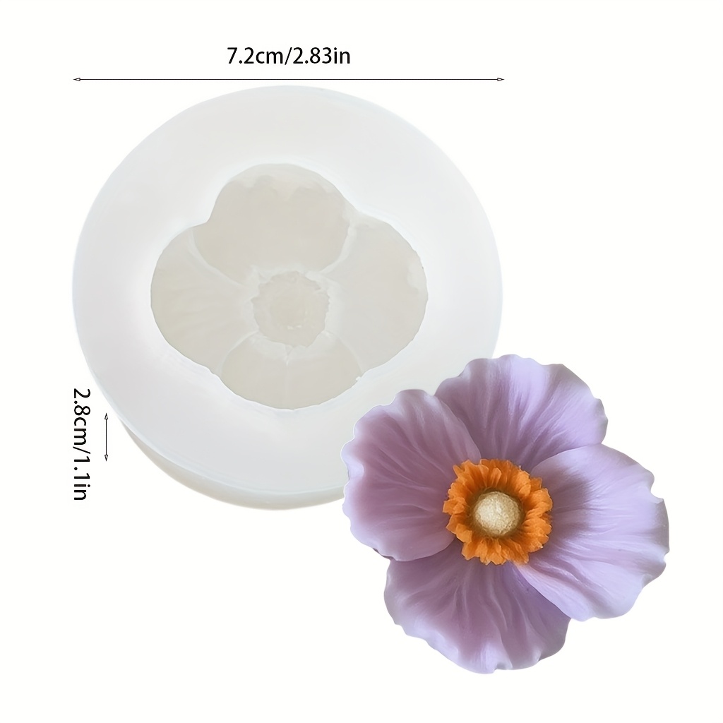 Flower Silicone Candle Mold, C - đánh giá và giá Candle Making Jug
