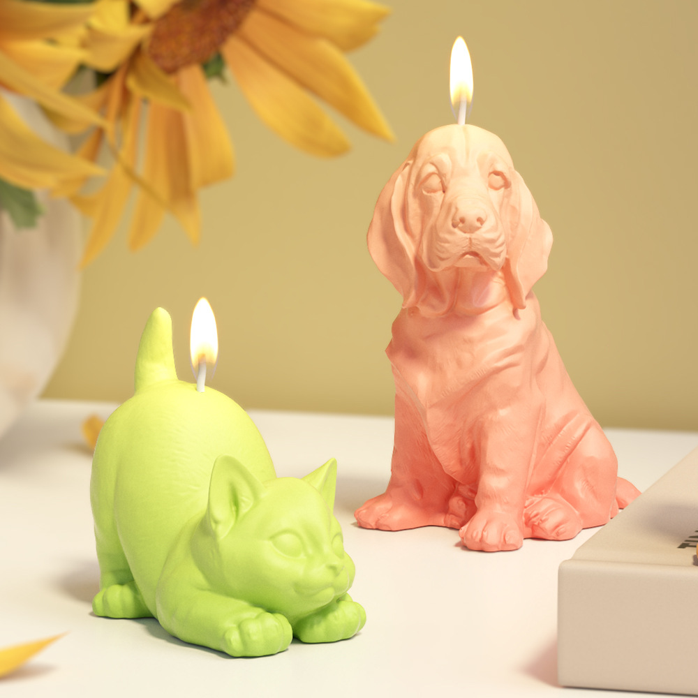 Sitting Labrador Puppy Silicon - đánh giá và giá Candle Making Essentials