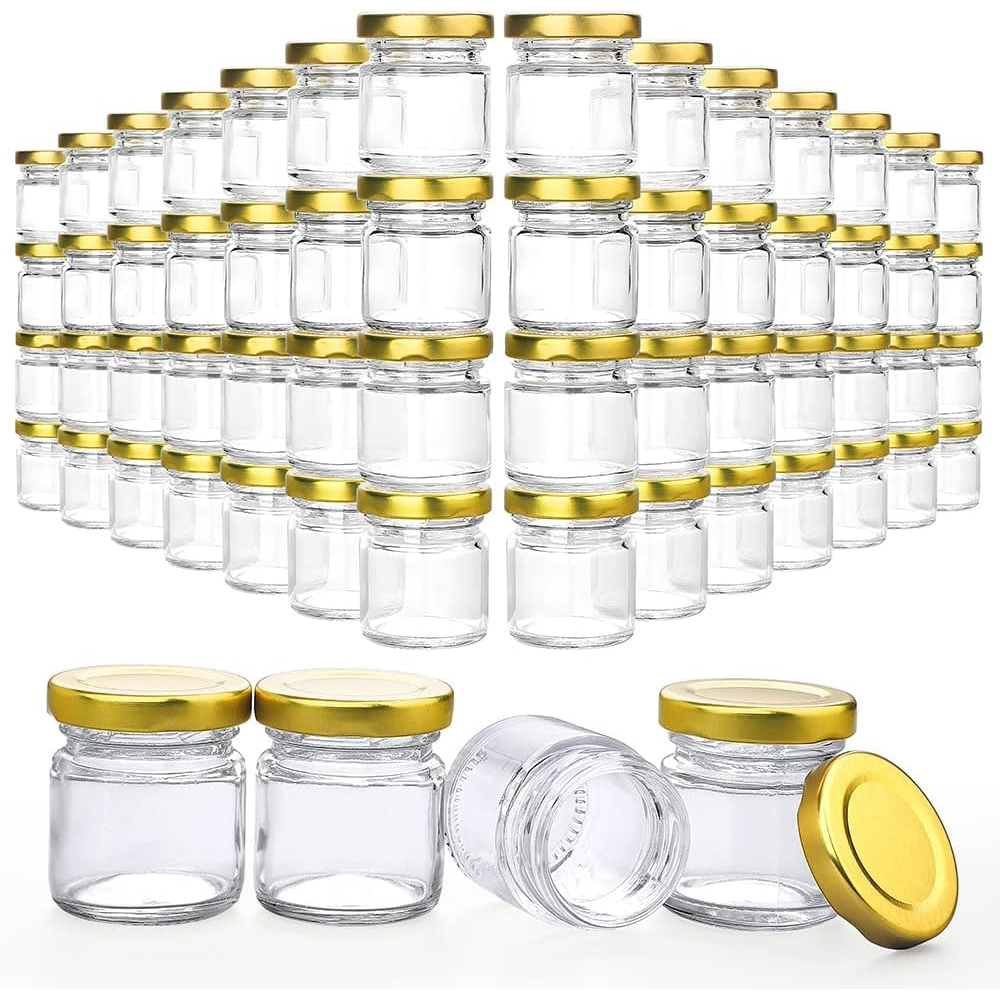 Small Glass Jars with Lids, 1. - đánh giá và giá Candle Making Glass