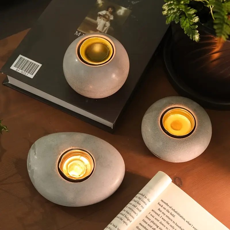 Tealight Candle Holder Resin S - đánh giá và giá Candle Making Tools