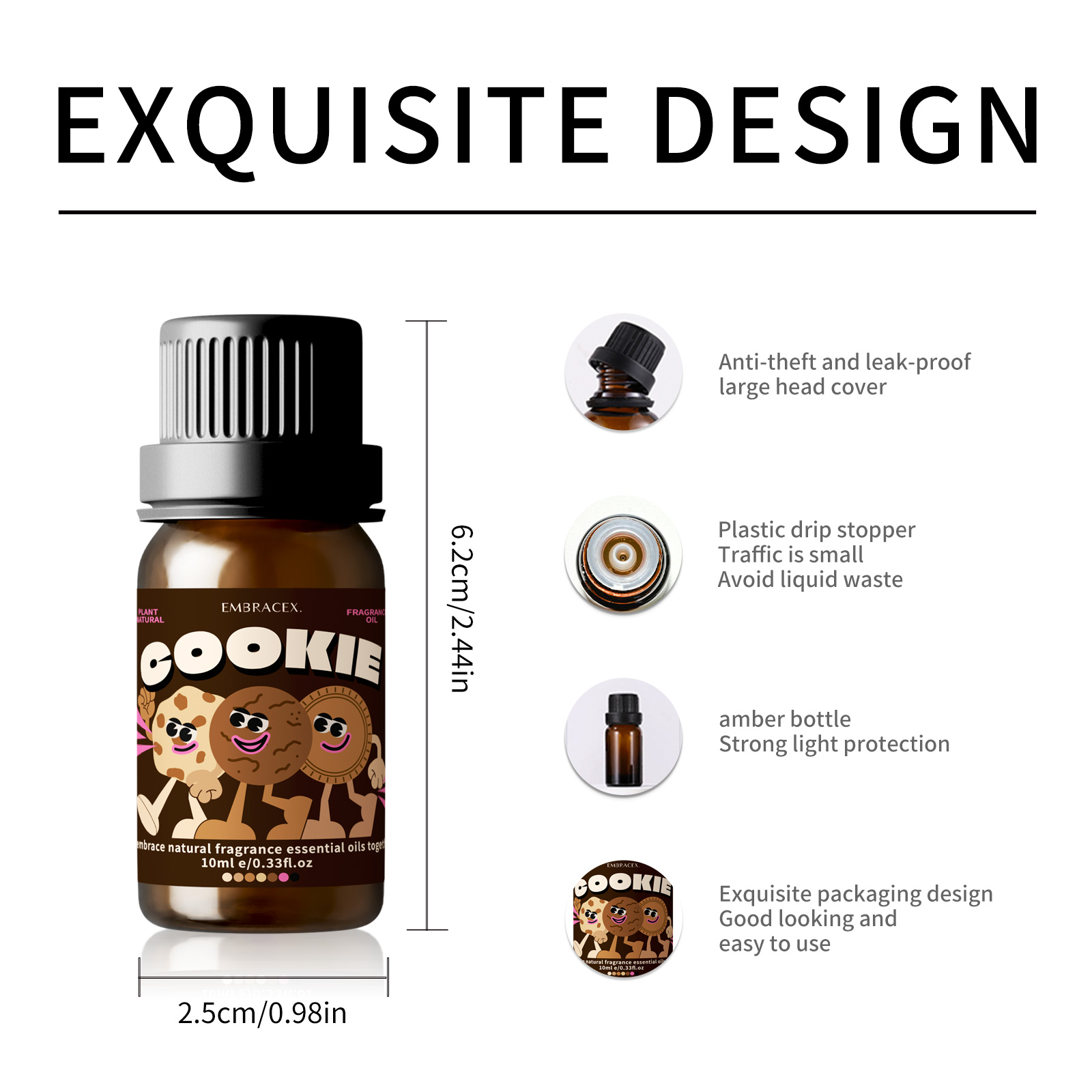 10ml Cookie Fragrance Oils For - đánh giá và giá Candle Making Essentials