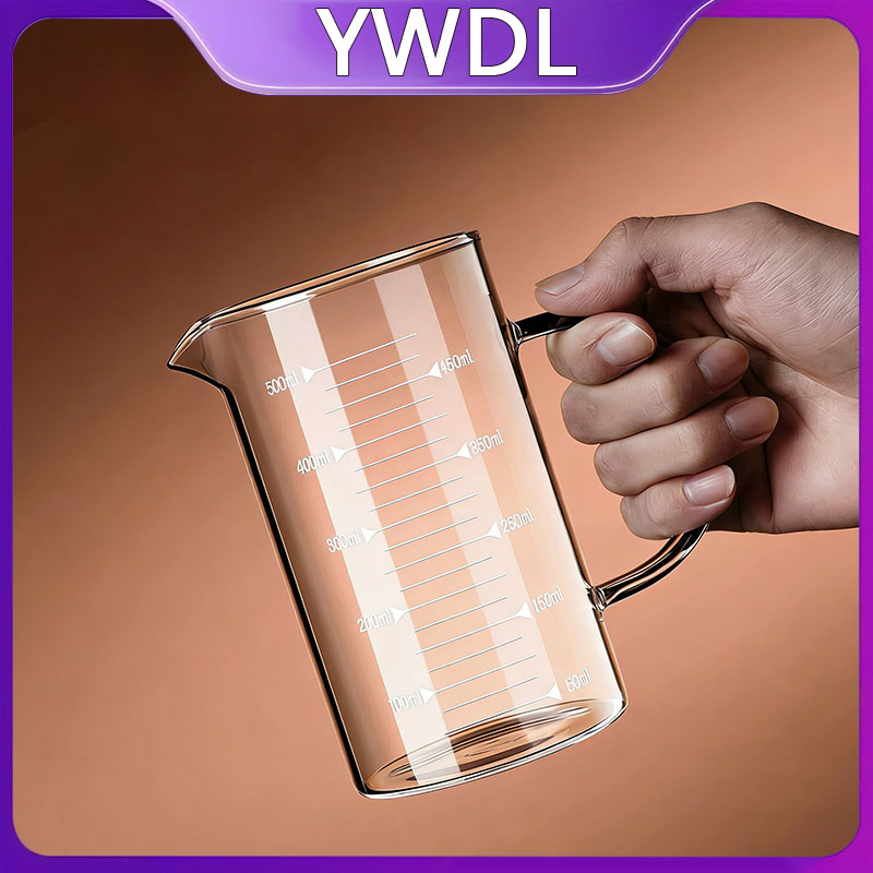 YWDL 1PCS Glass Measuring Cup  - đánh giá và giá Candle Making Jug