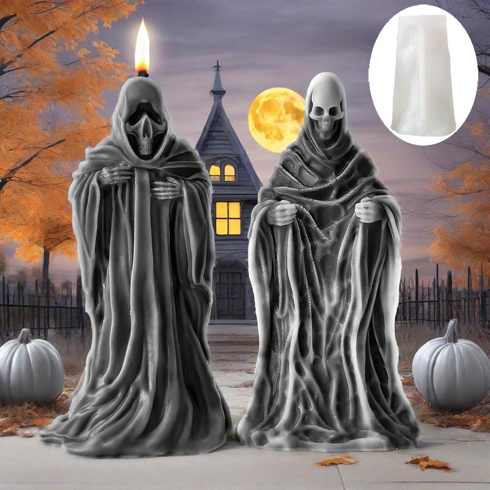 3D Skeleton Scent Candle Silic - đánh giá và giá Candle Making Essentials