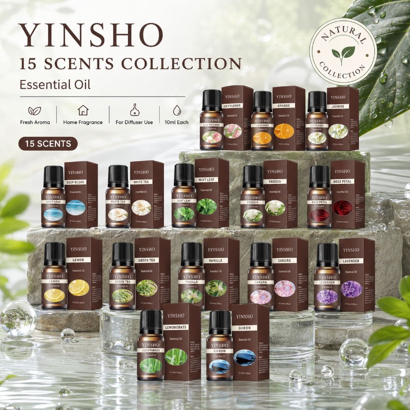 Fragrance Essential Oil Set 15 - đánh giá và giá Candle Making Essentials