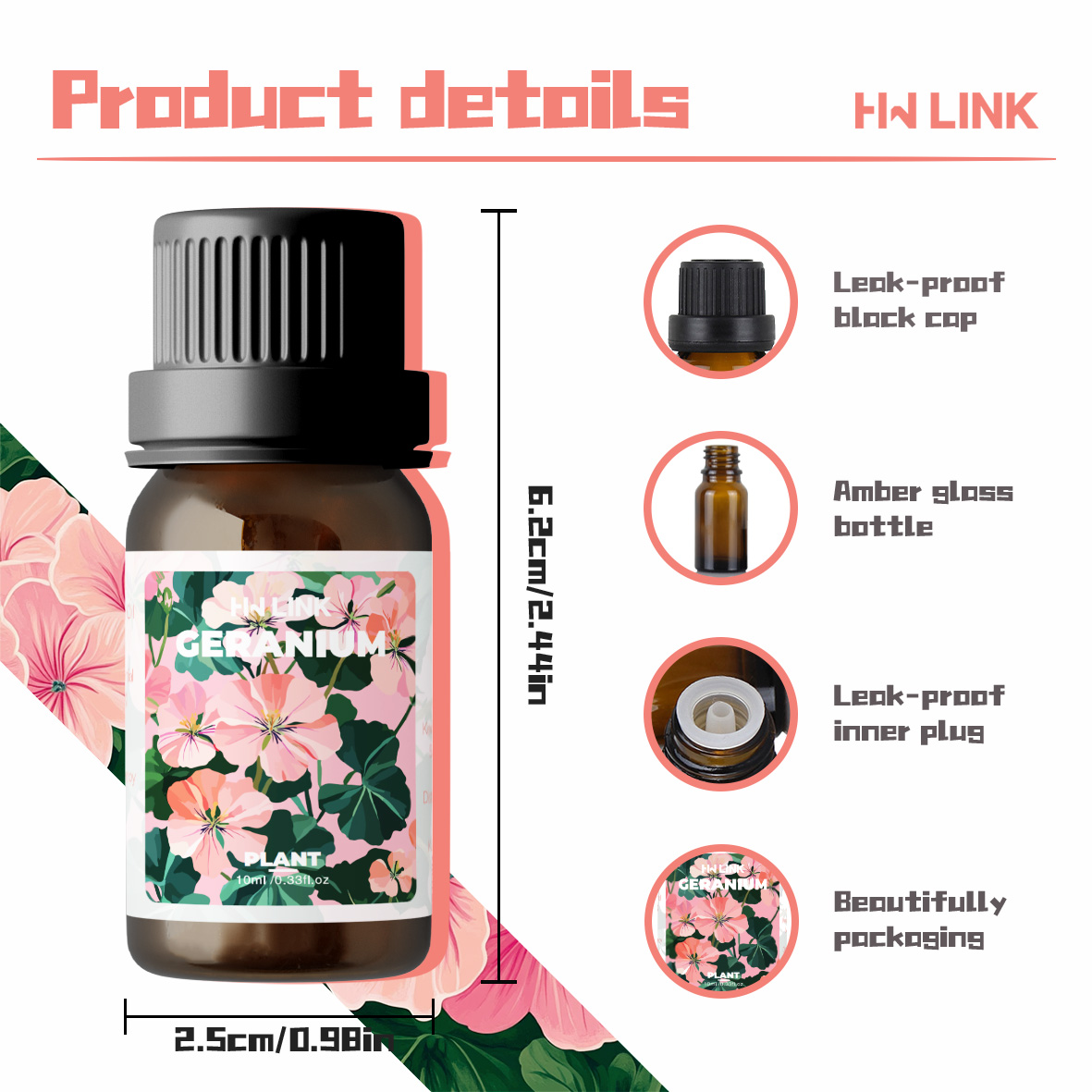 Geranium Essential Oils 10ml P - đánh giá và giá Candle Making Essentials