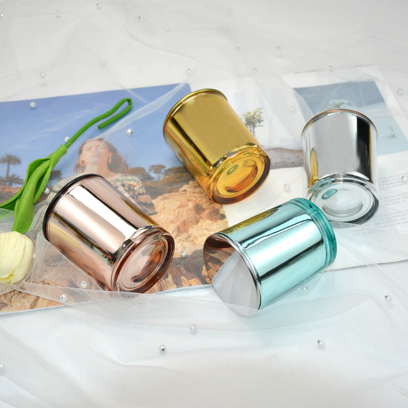 4 pcs/set Electroplated glass  - đánh giá và giá Candle Making Glass