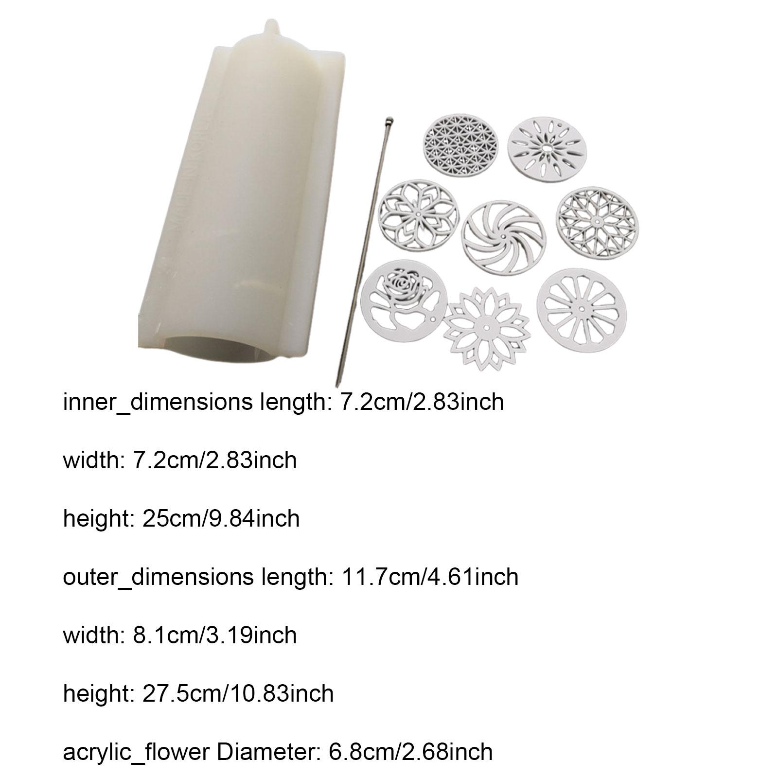 Soap Forms Round Tube Column 7 - đánh giá và giá Candle Making Youtube